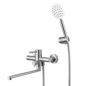 Смеситель для ванны Knotlor Streamline SS-03 сатин