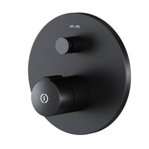 Смеситель для ванны и душа AM.PM X-Joy F85A45722 чёрный с внутренней частью