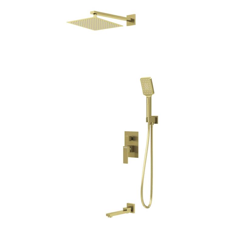 Душевая система Grossman Style 501.K35.05.320 золото сатиновый