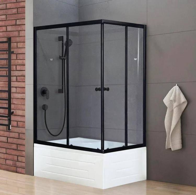 Душевой уголок Royal Bath BP RB8120BP-T-BL-L 120x80 с поддоном