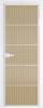 Межкомнатная дверь Profil Doors 5 AX цвет профиля Вайт, стекло безопасное 6 мм мору золото 800x2000