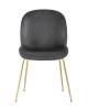 Набор из 2 стульев Stool Group Beetle 8329 VELVET GREY X2 серый фото 3