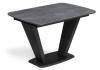 Стол Woodville Петир 588012 larka grey/черный 120(160)x80x75
