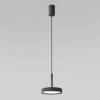 Подвесной светодиодный светильник Elektrostandard Plate 50260 LED 14W 4000K черный фото 2