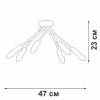 Потолочная люстра Vitaluce V3021-1/6PL фото 4