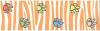 Бордюр Kerama Marazzi Динозаврики OS/A251/5009 2 матовый 20x6.3