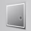 Зеркало AM.PM Gem 80 с LED-подсветкой, часами и косметическим зеркалом фото 8