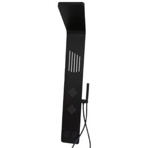 Душевая панель Cerutti Spa Ami CT8994 нержавеющая сталь, черный