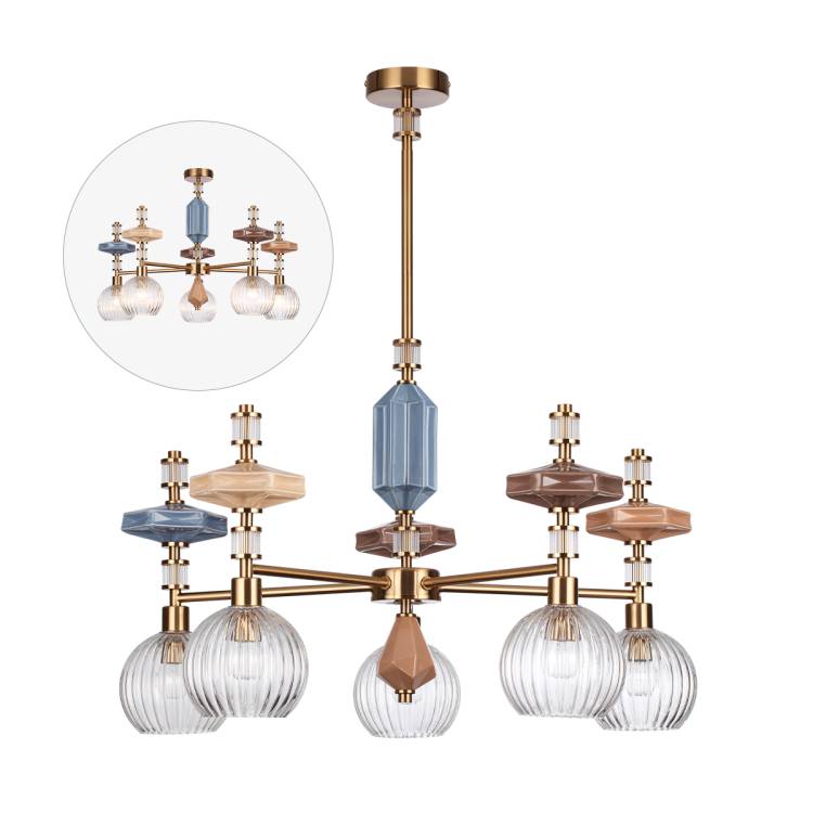 Люстра на штанге Odeon Light Exclusive Terra 5414/5