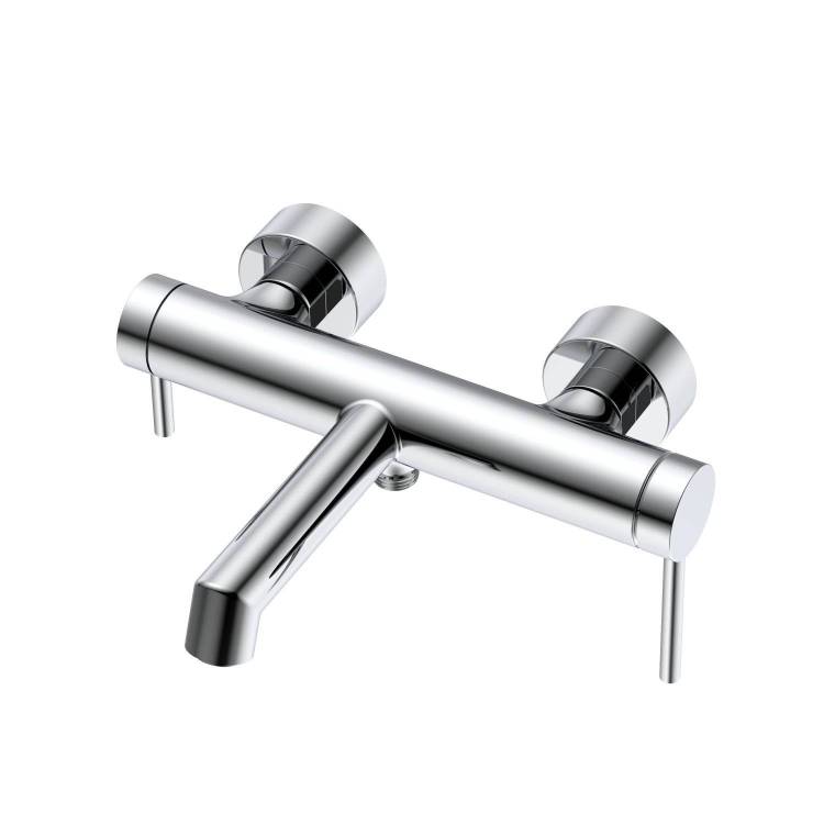 Смеситель для ванны с душем DQ Stuttgart DA1773201 короткий излив, хром