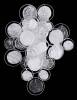 Настенный светильник Crystal Lux Deseo AP2 Silver фото 2