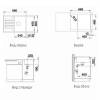 Мойка кухонная Blanco Zia 45 S Compact 524725 белый фото 2