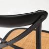 Стул Tetchair Cross (mod.CB2001) 12472 черный, дерево вяз фото 6