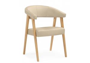 Деревянный стул Woodville Невада 664666 Натуральное дерево