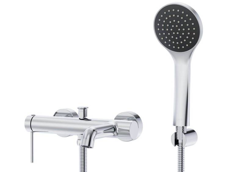 Смеситель для ванны с душем Royce Ozzy RCM-120403CR с коротким изливом, хром