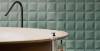 Керамическая плитка Ava Ceramica Up 192106 Cuscino Green Matte 5x25 фото 3