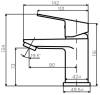 Смеситель для раковины Dorff Prime D4002100 фото 10