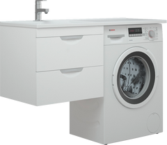 Тумба для комплекта Corozo Алиот 120 SD-00000603 подвесная, под стиральную машину Тумба для комплекта Corozo Алиот 120 SD-00000603 подвесная, под стиральную машину