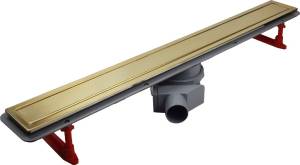 Душевой лоток Pestan Confluo Premium Gold Line 450 с решеткой