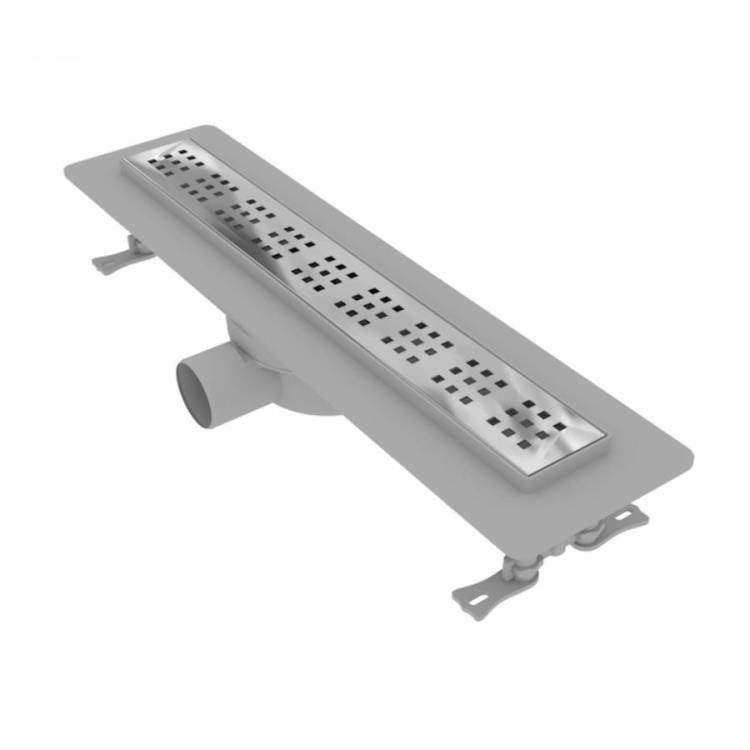 Душевой трап Watersense Eva W00270 нержавеющая сталь, 50 см