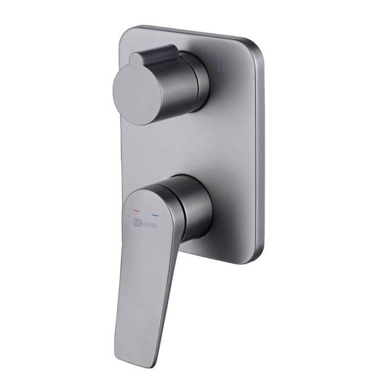 Универсальный смеситель Lemark Bronx LM3727GM графит