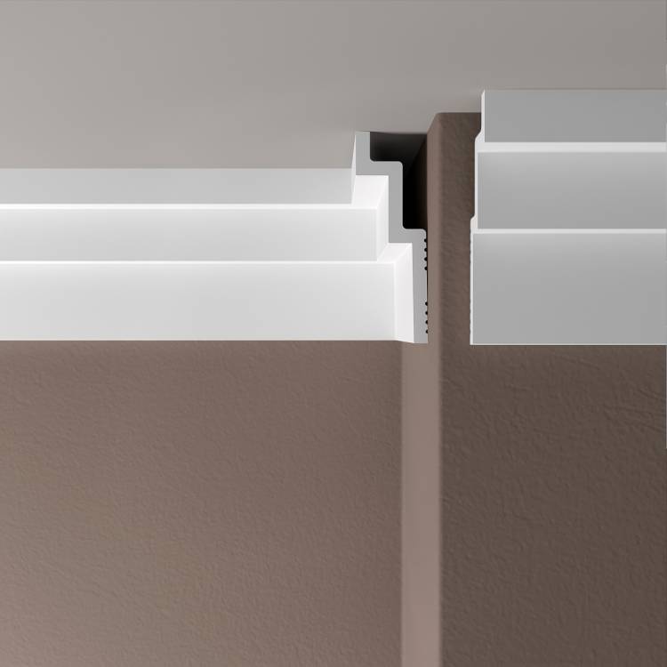 Карниз Де-Багет XPS Polymer ПП 14 200x3x9