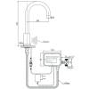 Смеситель для кухни Raiber Sensor RSF88198 хром фото 5