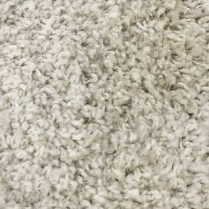 Ковер Urggazcarpet Shaggy Bravo 1308 D.Beige/D.Beige овал 1x1 м