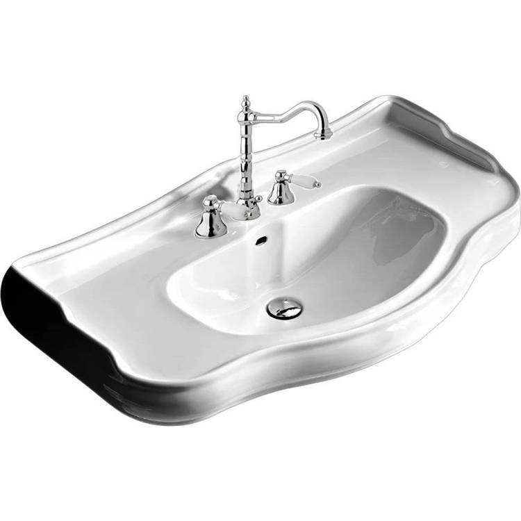 Раковина Kerasan Retro 105001*3 3W 100 см