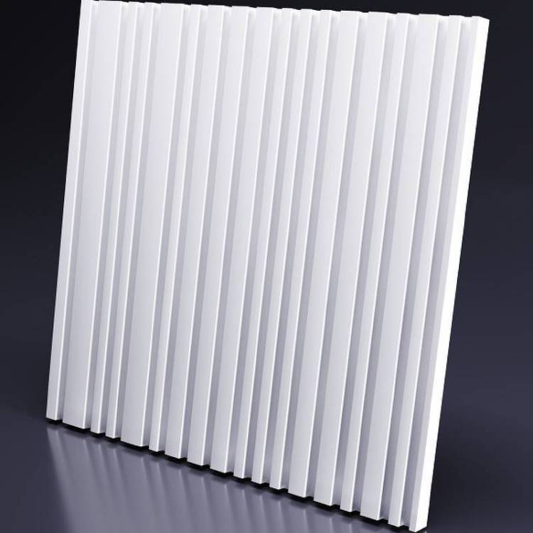 Гипсовая 3D панель Artpole Barcode M-0054 600x600