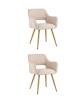 Набор из 2 стульев Stool Group Кромвель II CROMWELL II BEIGE X2 бежевый