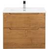 Тумба под раковину Belbagno Etna H-60 ETNA-H60-700-2C-SO-RN-P 70x45x60 Rovere Nature подвесная с двумя выкатными ящиками, с доводчиками