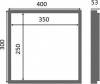 Ревизионный люк Люкер AL-KR 40x30 см, настенный фото 8