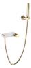 Смеситель для ванны Boheme Stick 123-WG White Diamond Gold
