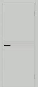 Межкомнатная дверь Bravo Граффити-23.Д полотно Grey Pro 800x2000