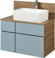 Тумба для комплекта AQUATON Мишель 80 дуб рустикальный