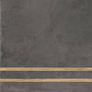 Керамогранит Fioranese Sfrido SF2L64R 2LINES Cemento4 Nero naturale 60x60