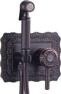 Гигиенический душ Lemark Jasmine LM6619ORB со смесителем, с внутренней частью