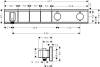 Душевой комплект Hansgrohe Rainmaker Select 460 (2 jet) 24005600 + 26530000 + 28272000 + 15356600 фото 13