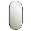 Зеркало Dreja Glow 99.2036 черный, 50x100