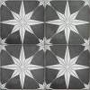 Керамогранит Etili Seramik SCINTILLA Night Black Pre-cut 45x45 фото 2