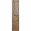 Шкаф-пенал Belbagno Kraft KRAFT-1600-2A-SC-RT-R 33x30x160 Rovere Tabacco подвесной правосторонний