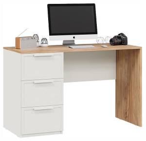 Стол письменный Трия Стелла TRI_261948 Белый Холст/Белый Жемчуг/Яблоня Беллуно