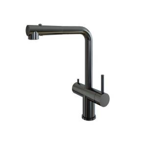 Смеситель для кухни Grandex aqua Integra 9020493 -SP антрацит