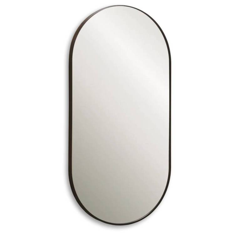 Зеркало Dreja Glow 99.2036 черный, 50x100