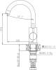 Смеситель для кухни Haiba HB72304-3 фото 5