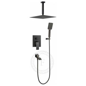 Душевая система Filarete Waterfall FL1012BG графит