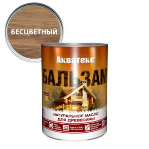 Масло для древесины Акватекс Бальзам бесцветный 0.75 л