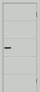 Межкомнатная дверь Bravo Граффити-2.Д.П полотно Grey Silk 700x2000