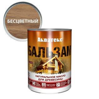 Масло для древесины Акватекс Бальзам бесцветный 0.75 л